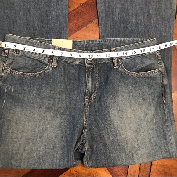 Ralph Lauren Polo Jeans Low Rise Flare Jeans - Picture 16 of 16